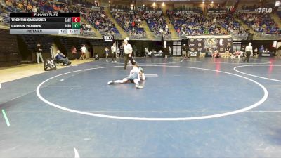 85 lbs Pigtails - Trentin Smeltzer, Eastern York vs Corbin Horner, Derry