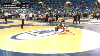 145 lbs Champ. Round 1 - Aaliyah Swearingen, Kewanee (H.S.) vs McKenzie Miller, Gibson City (G.C.-Melvin-Sibley)