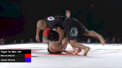 Marcos Maciel's Rolling Kimura To Armbar Finish At Fight To Win 191