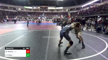 122 lbs Round Of 16 - Mickey Widner, La Cueva JR Wrestling- WH-6 vs Carlos Prado, Team Xtreme