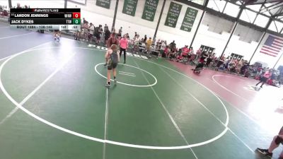 138-148 lbs 3rd Place Match - Landon Jennings, Thoroughbred Wrestling Academy vs Jack Dykes, TJ Trained Wrestling