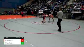 2 lbs Quarterfinal - Ethan Medley, Marion vs Trace Mansfield, Clarke County