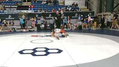 135 lbs Champ. Rd Of 64 - Shelby Garten, Idaho vs Mika Yoffee, Nevada