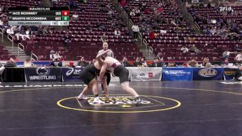 285 lbs Preliminaries - Jace McKinney, Oxford Area vs Bradyn McConneha, North Allegheny