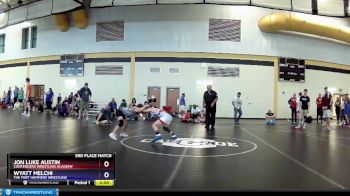 70 lbs 3rd Place Match - Jon Luke Austin, Contenders Wrestling Academy vs Wyatt Melchi, The Fort Hammers Wrestling