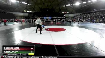 132 lbs Champ. Round 1 - Treycen Sample, Elma Wrestling Club vs Thomas Schaefer, Cherry Creek Wrestling Club