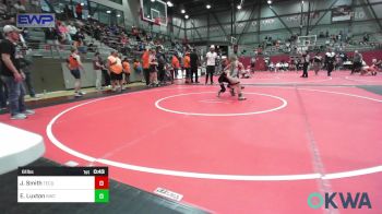 61 lbs Semifinal - Jarod Smith, Tecumseh Youth Wrestling vs Everett Luxton, Bartlesville Wrestling Club