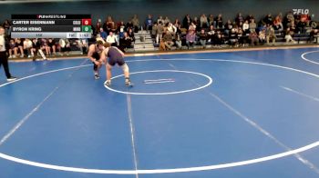 150 lbs Round 2 (16 Team) - Carter Eisenmann, Columbus vs Byron Kring, Minden