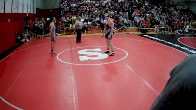 172 lbs Champ. Round 1 - Bryce Harvey, Yough Hs vs Carter Durst, Berlin Brothersvalley Hs