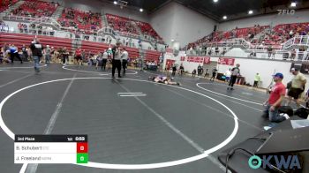 85-90 lbs 3rd Place - Bowen Schubert, Chandler Takedown Club vs Jack Freeland, Norman North Timberwolves