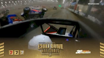 On-Board: Christopher Bell Battles Tanner Thorson During 2022 Lucas Oil Chili Bowl Finale