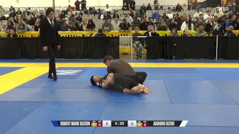 Akihiro Ozeki vs Robert Mark Seaton 2024 World IBJJF Jiu-Jitsu No-Gi Championship