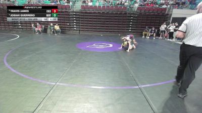 106 lbs Quarterfinal - Travis James, Chester vs Josiah Guerrero, North Central