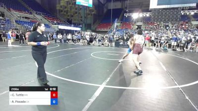 215 lbs Cons-semis - Cittadino Tuttle, MN vs Angelo Posada, CA