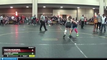 Round 2 - Hunter Lawson, St Paris Graham vs Paxton McGeorge, Georgetown Wrestling Club