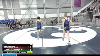 92 lbs Cons. Semi - Easton Bylin, Mat Demon Wrestling Club vs Donald (dj) Hetrick Jr, FordDynastyWrestlingClub