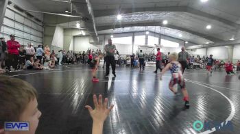 49 lbs Round Of 16 - Baylor Shadwick, Berryhill Wrestling Club vs Perry Talburt, Honey Badgers Wrestling Club