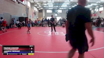 78 lbs Quarterfinal - Andreas Medrano, Suples vs Macrae Conover, Warrior Wrestling Club