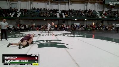 285 lbs Cons. Round 4 - Ira (Alexander) Jenkins, Michigan vs Bryan Caves, Central Michigan