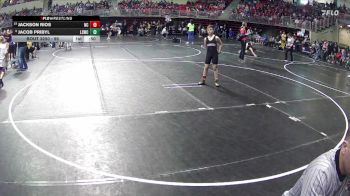 95 lbs Cons. Round 4 - Jacob Pribyl, Lincoln Squires Wrestling Club vs Jackson Rios, Norfolk Catholic