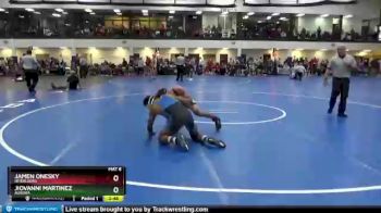 149 lbs Champ. Round 2 - Jamen Onesky, Heidelberg vs Jiovanni Martinez, Aurora