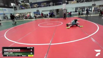 103 lbs Round 2 - Avery Cox, Shenandoah Valley Wrestling Cl vs Sebastian Feagans, Warmupgang Wrestling Club