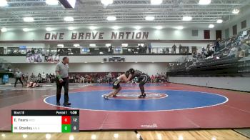 285 lbs Quarters & 1st Wb (16 Team) - Elijah Fears, Irwin County vs Wesley Stanley, East Laurens