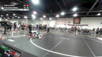 102 lbs Consi Of 8 #2 - Gabe Caldwell, Ravage WC vs William McConnell, The Roc