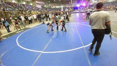 120 lbs Round Of 16 - Stetson Gabel, Eaton vs Carlos Campos, Monte Vista Middle School