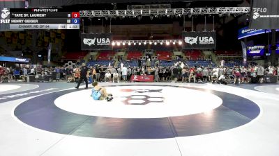 106 lbs Champ. Rd Of 64 - Tate St. Laurent, IN vs Henry Geiger, OH