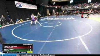6 lbs Quarterfinal - Landon Parrish, Katy Cinco Ranch vs Nico Lozano, Klein Cain