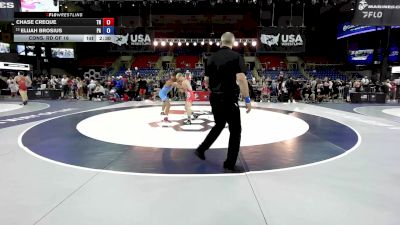 138 lbs Cons. Rd Of 16 - Chase Creque, TN vs Elijah Brosius, PA