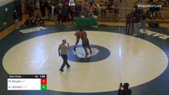 285 lbs Semifinal - Manny Rosado, Walpole vs Atley Jenness, Mt. Hope