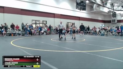 51-56 lbs Round 2 - Benson Chadd, Monrovia WC vs Chase Goode, Contenders WA