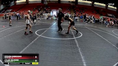 76 lbs Finals (2 Team) - Steven Imbrogno, Rogue WC vs Cyler Gilmore, Warner Elite