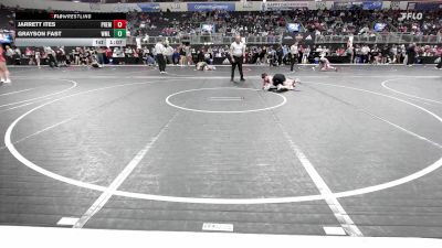110 lbs Quarterfinal - Jarrett Ites, Premier Wrestling Center vs Grayson Fast, WML Cobras