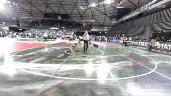 Girls 3A 110 lbs Champ. Round 1 - Kayla Santiago-Book, Decatur (Girls) vs Jada Egli, Oak Harbor (Girls)