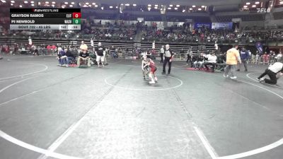 45 lbs Round Of 32 - Grayson Ramos, Elite NJ vs Pj Newbold, Washington Twp