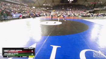 Girls 3A/4A 155 Champ. Round 1 - Girett Perez-Espitia, Thomas Jefferson (Girls) vs Annabelle Suto, Oak Harbor (Girls)