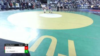 4A 145 lbs Champ. Round 1 - Joey Jones-Nesbitt, Puyallup vs Dain Miller, Eastlake