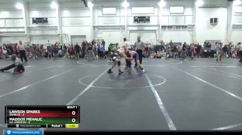 115 lbs Round 3 (8 Team) - Kane Gregor, Rambler vs Kason Dill, Bandits