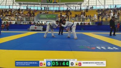 GLEUBER BATISTA SANTOS JUNIOR vs FRANCISCO KAYKE ALVES DE OLIVEIR 2026 FPJJ Campeonato Paulista