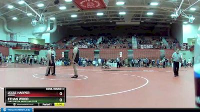 285 lbs Cons. Round 4 - Ethan Wood, Chesterton Wrestling Club vs Jesse Harper, Jasper