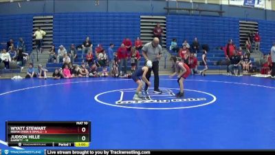 63 lbs Round 3 (4 Team) - Wilder Lopez, Garrett vs Isaiah Schrader, Indian Creek B (small)