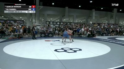 97 kg Champ. Rd Of 16 - Quinlan Morgan, Jackrabbit Wrestling Club vs Eli Pannell, Dubuque RTC