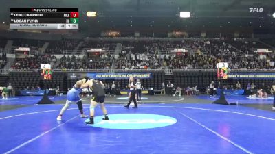 285 lbs Cons. Round 3 - Leno Campbell, Millikin vs Logan Flynn, Delaware Valley