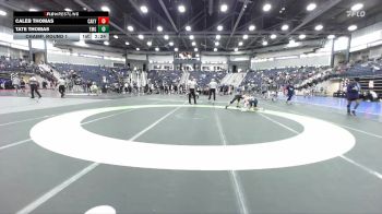 125 lbs Champ. Round 1 - Caleb Thomas, Campbellsville (Ky.) vs Tate Thomas, Truett-McConnell (Ga.)