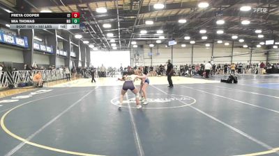107 lbs Consi Of 32 #1 - Freya Cooper, CT vs Mia Thomas, MD