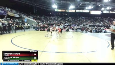 3A 170 lbs Semifinal - Cole Anderson, Gooding vs Maddox Stevens, Weiser