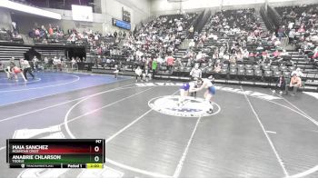 4A 140 lbs Champ. Round 1 - Anabrie Chlarson, Tooele vs Maia Sanchez, Mountain Crest